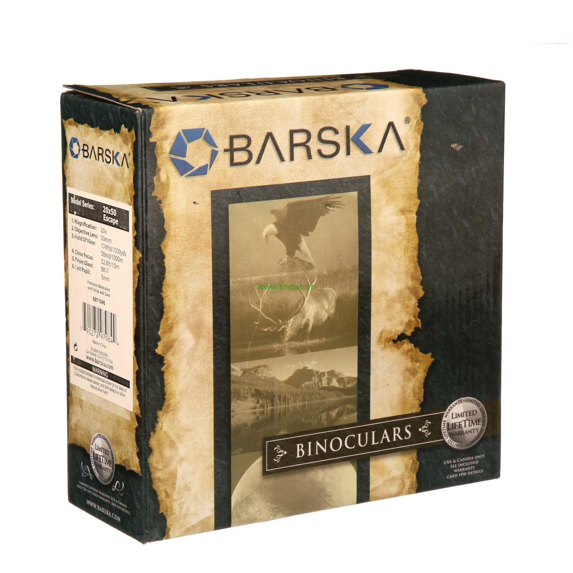 Ống nhòm Barska Escape 20x50 (Hãng Barska - Mỹ)