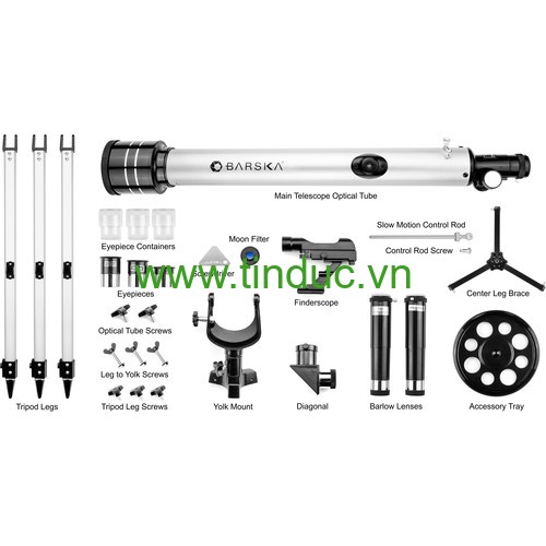 Kính thiên văn khúc xạ ngắm sao Barska Starwatcher 600 ( Hãng Barska – Mỹ)