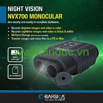 Ống nhòm nhìn ngày, đêm BARSKA NVX-700 (Phóng đại 9x) (Hãng Barska - Mỹ)