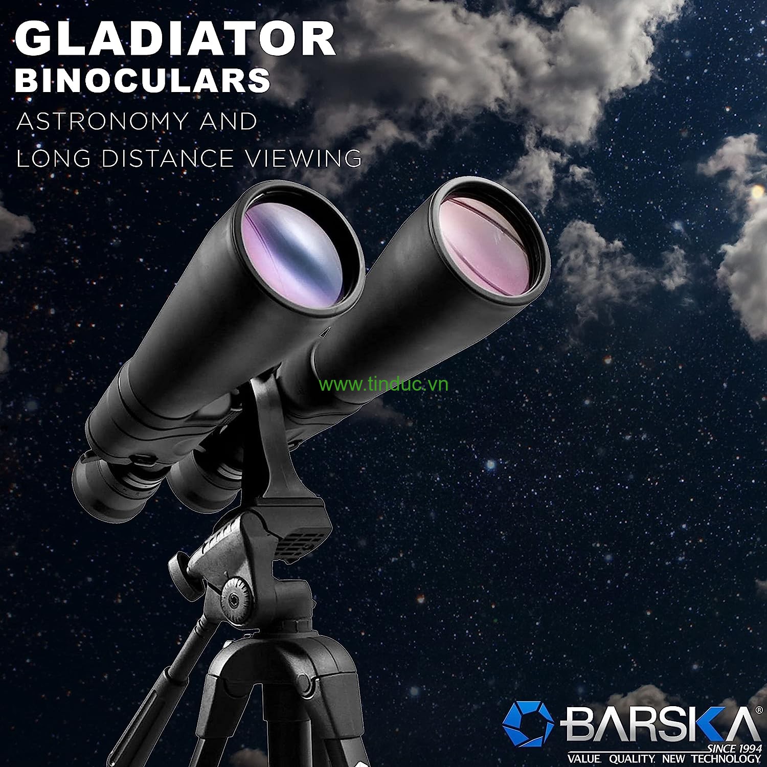 Ống nhòm ngày quan sát tầm xa Barska 20-100x70 Gladiator (Hãng Barska - Mỹ)
