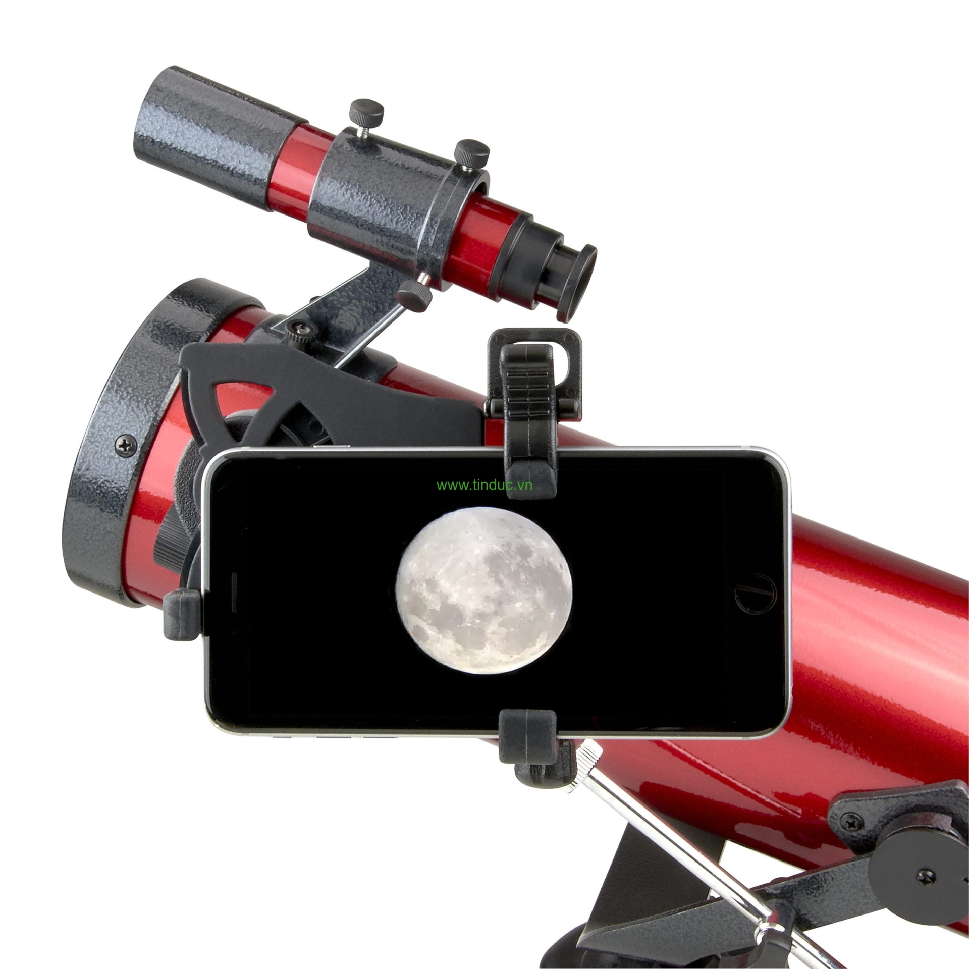 Kính thiên văn phản xạ cao cấp Carson RP-100SP Red Planet 35-78x76mm đi kèm với một bộ gá gắn điện thoại thông minh (Hãng Carson - Mỹ)