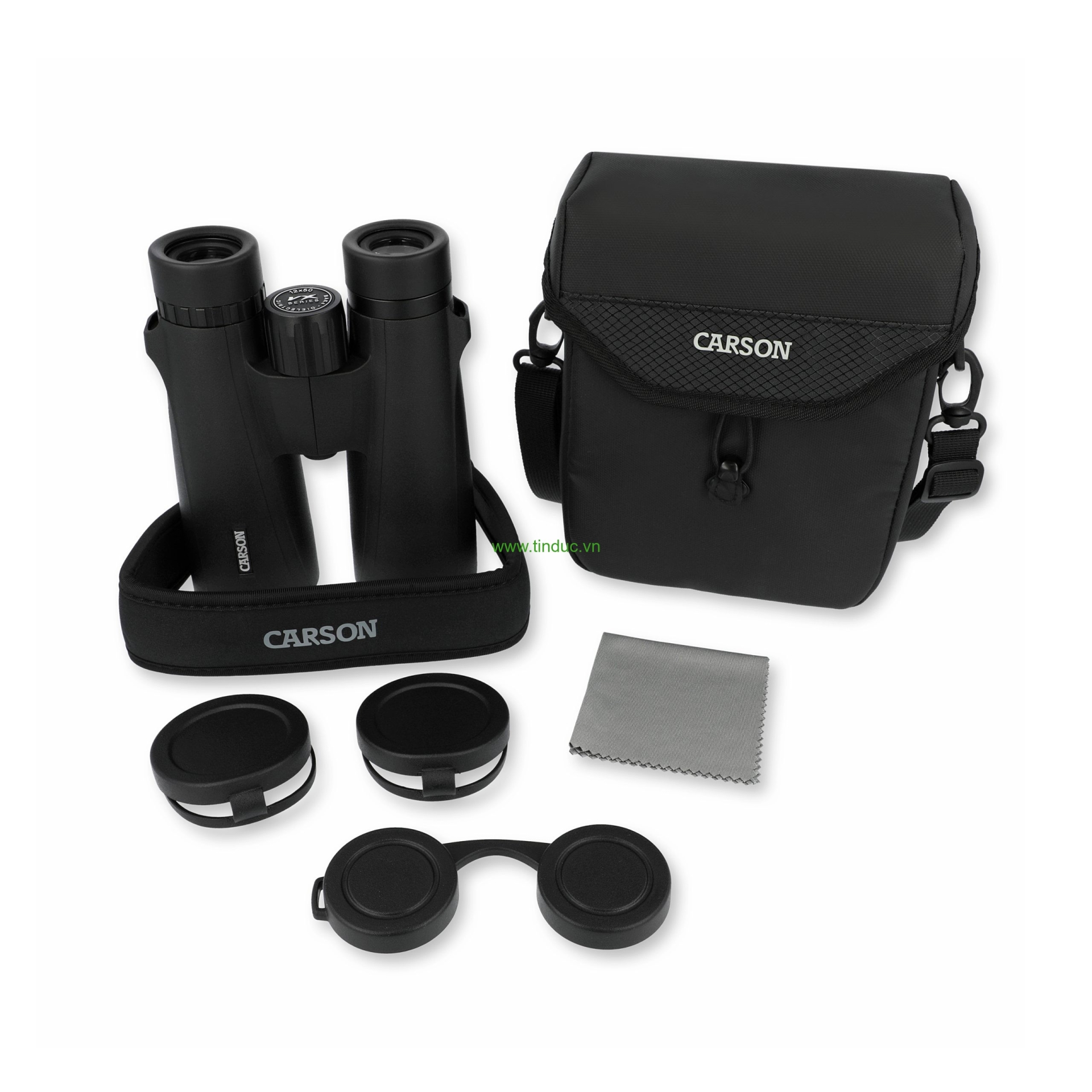 Ống nhòm cao cấp chuẩn nét HD Carson VX-250 (12x50) (Full HD, 12x50, Chống sương mù và chống nước) (Hãng Carson – Mỹ)