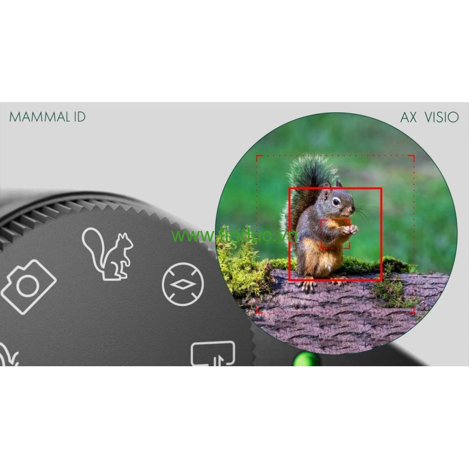 Ống nhòm thông minh hàng hiệu tich hợp camera Swarovski AX Visio 10x32 (Made in Austria) - Hàng chính hãng