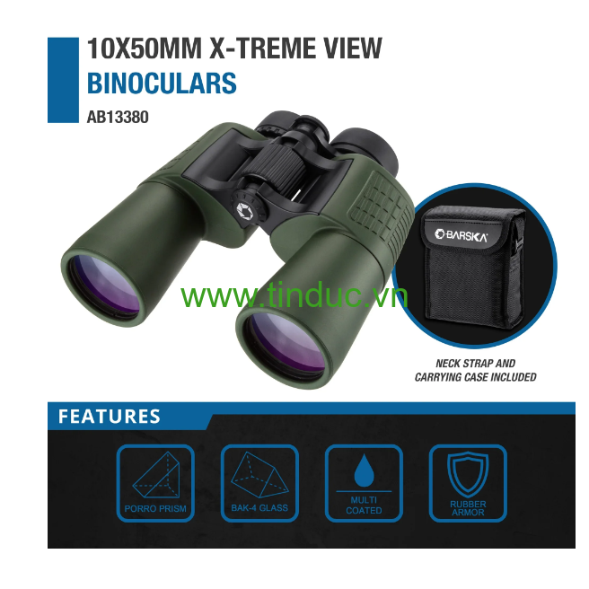 Ống nhòm Barska 10x50mm X-Treme View AB13380 (Hãng Barska - Mỹ)