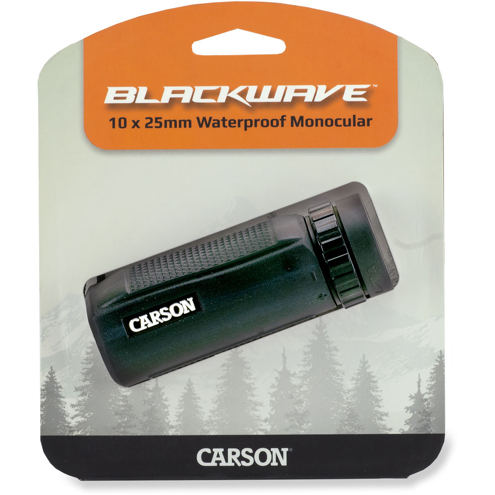 Ống nhòm một mắt chống nước Carson WM-025 BLACKWAVE™ (Hãng Carson - Mỹ)