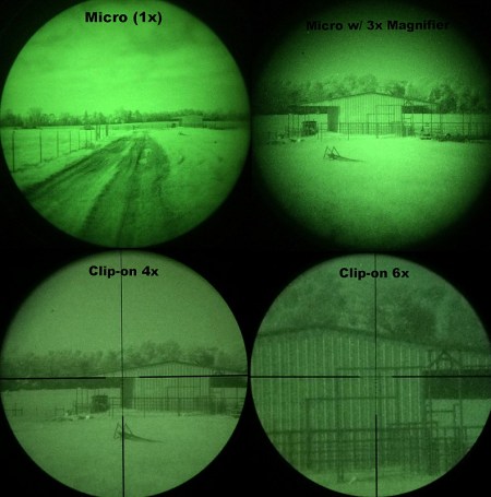 Các kiểu khuếch đại ống nhòm