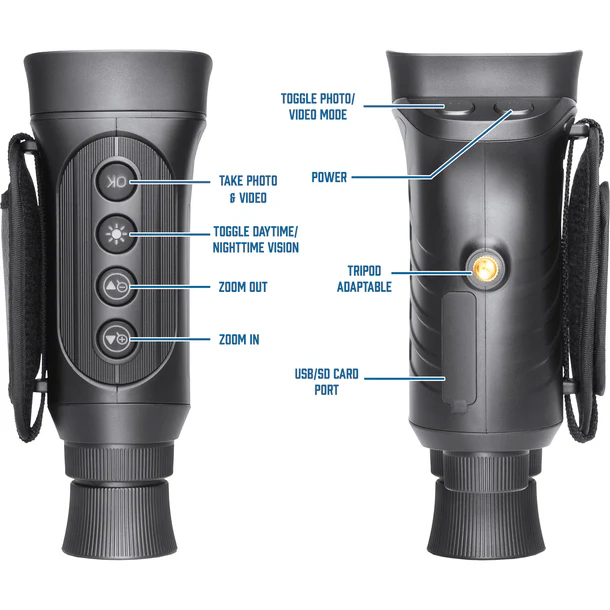 Ống nhòm hồng ngoại kỹ thuật số nhìn đêm Barska NV-1 (Hãng Barska - Mỹ) - Hàng chính hãng