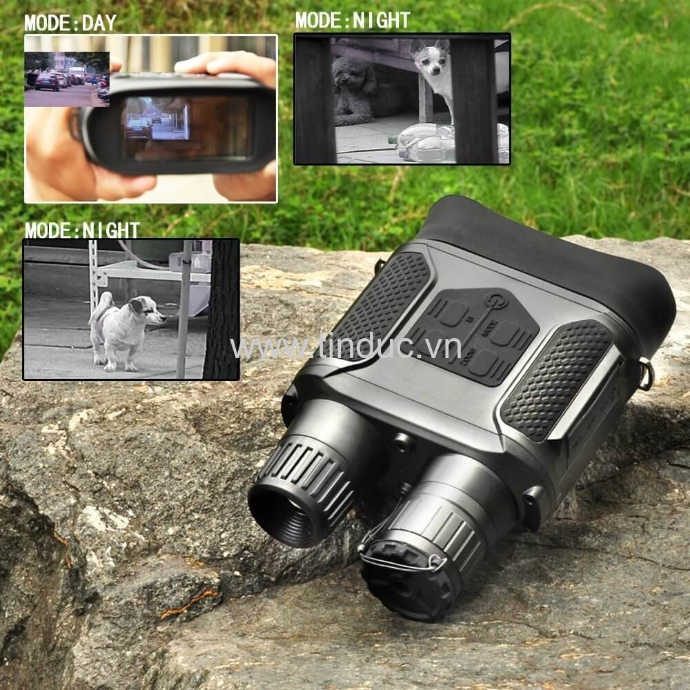 Ống nhòm nhìn ngày đêm NV TERONIC 400B tích hợp camera