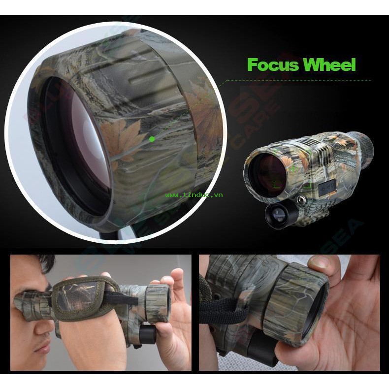 Ống nhòm đêm tích hợp camera Terino NVD-540