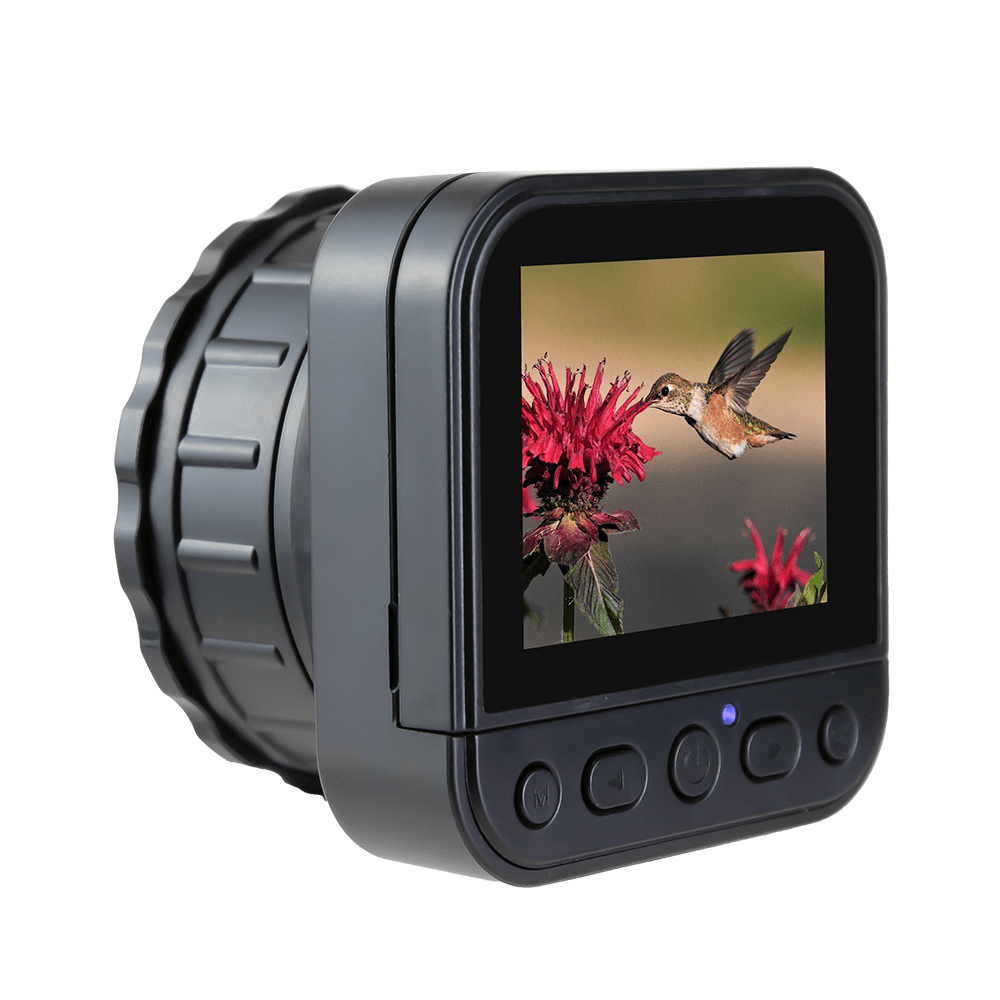 Thiết bị Camera quay, chụp gắn thị kính Terino CA-WF02 (Wifi, 64MP, Video 4K, LCD 2.8 inch, có thể gắn vào ống nhòm, kính hiển vi, kính thiên văn) - Hàng chính hãng