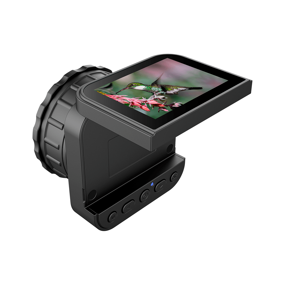 Thiết bị Camera quay, chụp gắn thị kính Terino CA-WF02 (Wifi, 64MP, Video 4K, LCD 2.8 inch, có thể gắn vào ống nhòm, kính hiển vi, kính thiên văn) - Hàng chính hãng