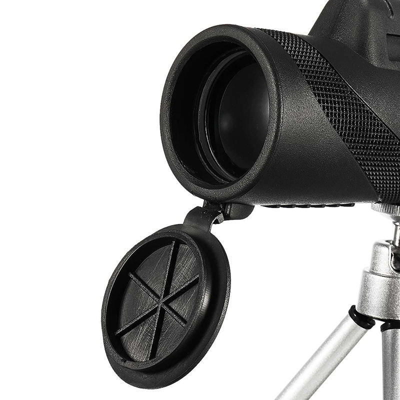 Ống nhòm đơn Terino MP-4060 kèm bộ gắn điện thoại (40x60mm, lăng kính BAK4, độ phóng đại cao, HD, màu xanh lính) - Hàng chính hãng