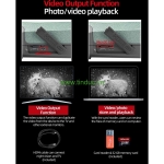 Ống nhòm nhìn ngày đêm NV TERONIC 636-4K-LRF tích hợp camera 4K, đo khoảng cách