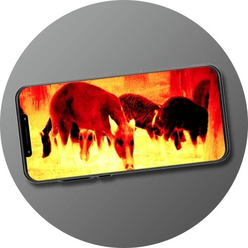 Ống nhòm đêm một mắt ảnh nhiệt thông minh ATN Blaze Hunter 335 (384x288; 4-32x; tầm phát hiện 1.800m) (Hãng ATN - Mỹ)